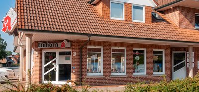 Außenansicht Einhorn-Apotheke 1500x694